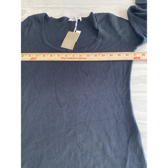 Madewell Merino Wool-Silk Blend Scoopneck Sweater NWT Size L Large - Picture 10 of 13